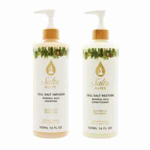 2pc Kit: INFUSED Shampoo & RESTORE Conditioner 16oz 500ml