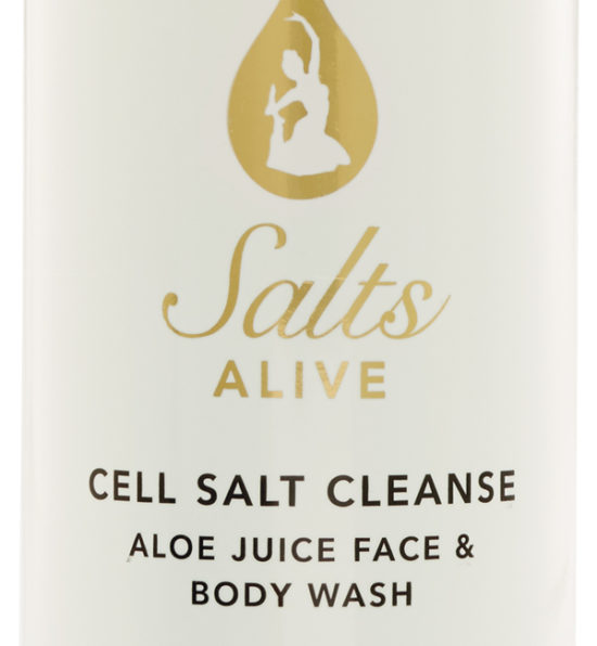 Cell Salt Cleanse Face & Body Wash 16oz 500ml Label