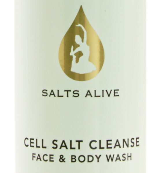 Cell Salt Cleanse Face & Body Wash 8oz 250ml Label