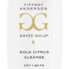 Gold Citrus Cleanse 50ml Label